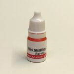 metallic rød