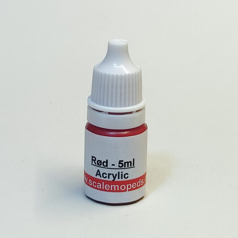 Rød maling - 5 ml