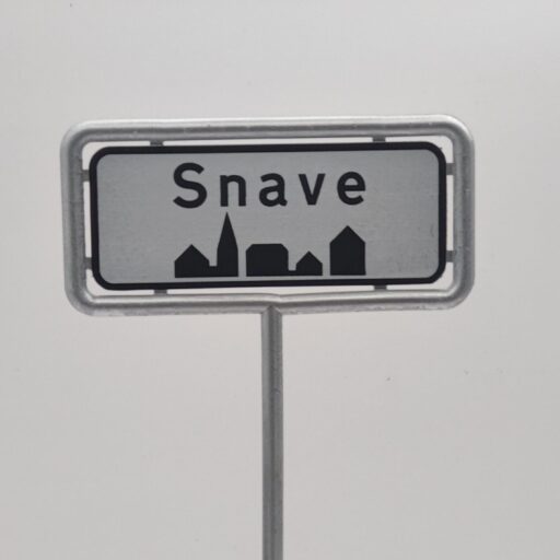 Snave skilt i miniature