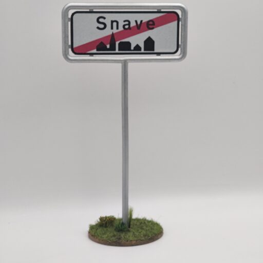 Snave skilt i miniature