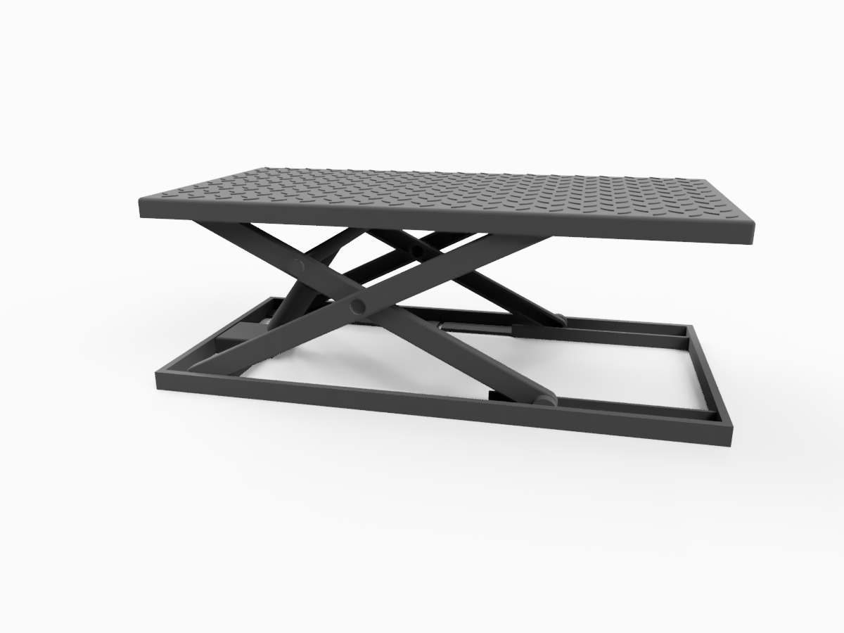 værkstedslift skala model til knallerter. Knallertlift