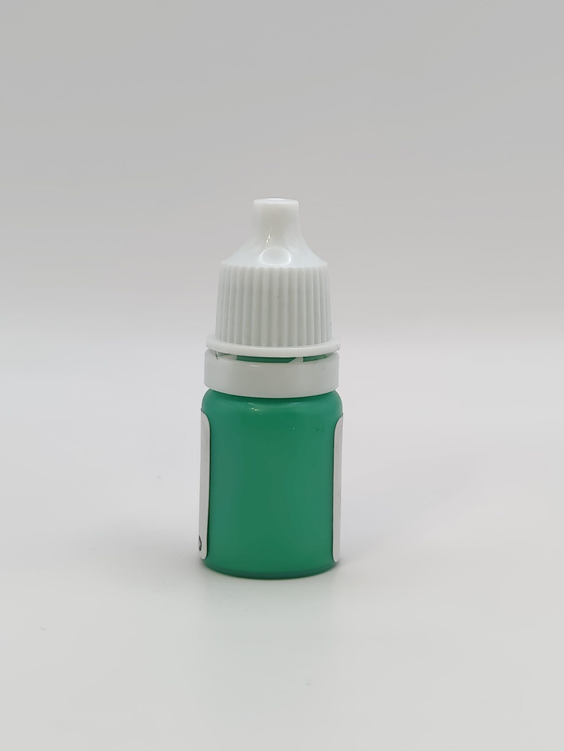 Metallic grøn maling - 5 ml - Billede 2