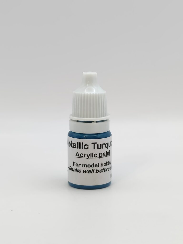 Metallic tyrkis maling - 5 ml