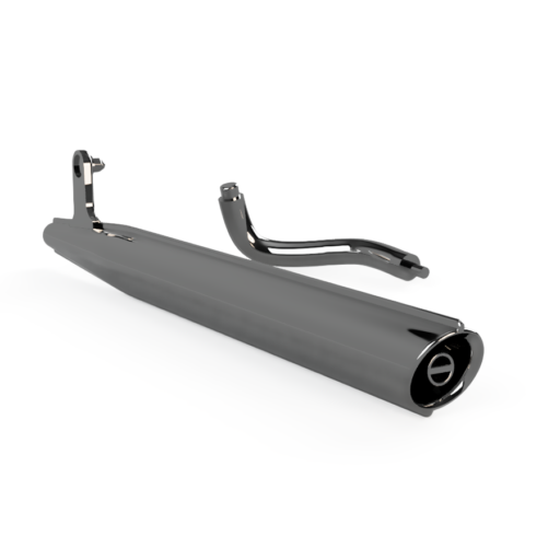 Detaljeret Yamaha FS1 tunudstødning i skala 1/9 med synlig fløjte og separat forrør