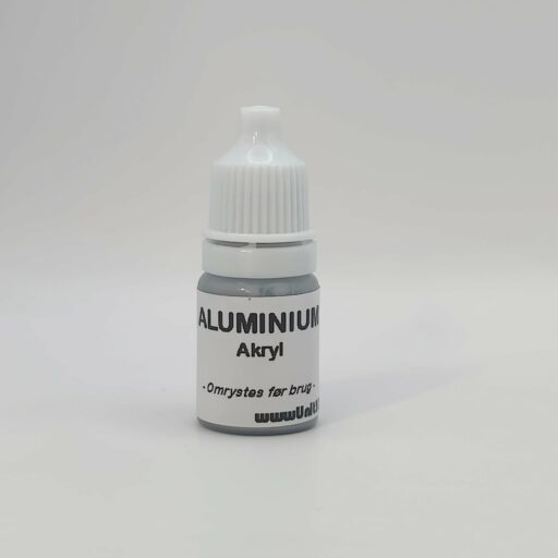 Aluminium metal hobbymaling til modelbyg