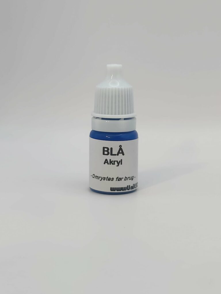 Blå maling - 5 ml