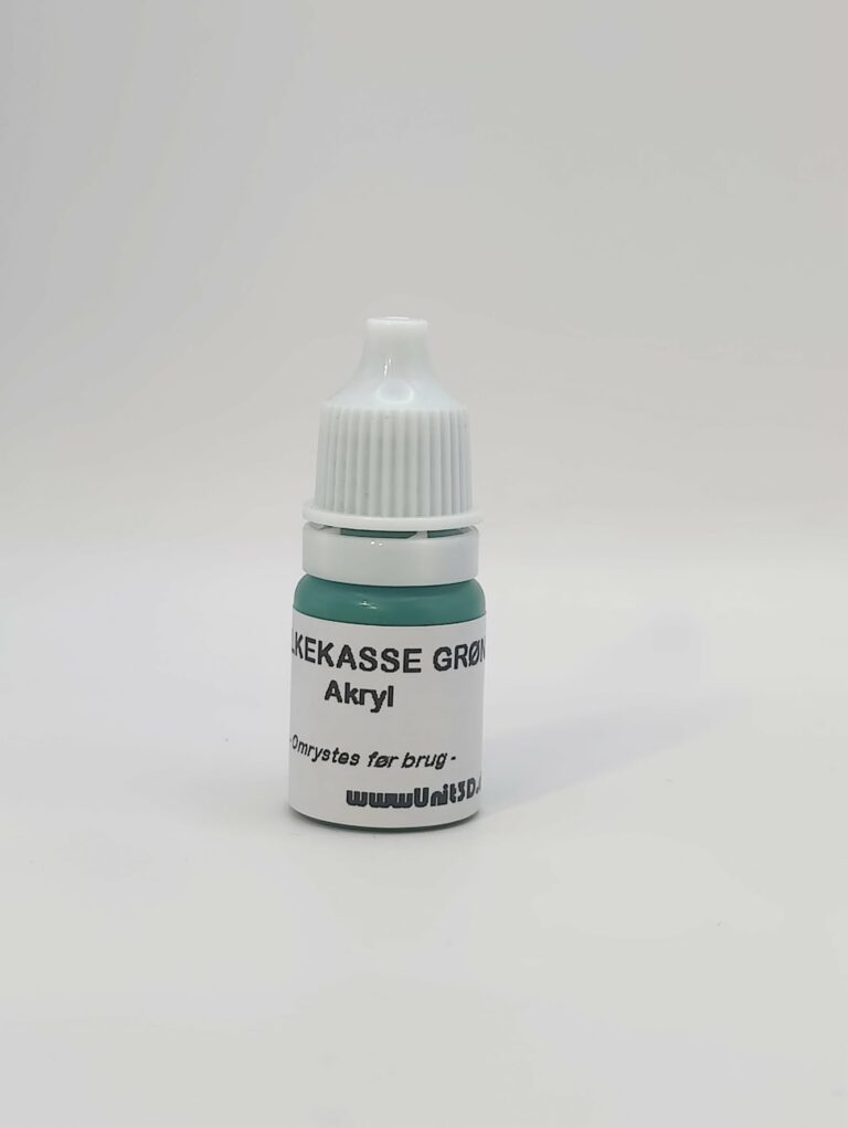 Mælkekasse grøn maling - 5 ml