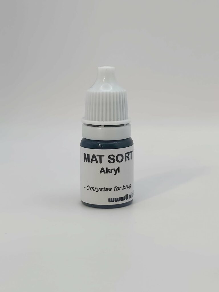 Sort maling - 5 ml