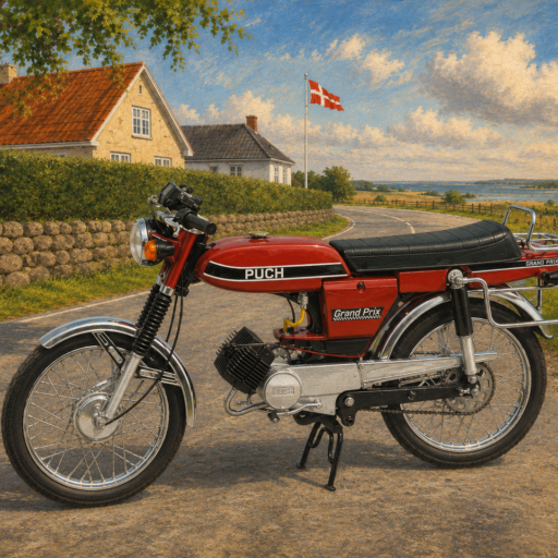 PUCH Grand Prix skala 1/9 som detaljeret resinmodel