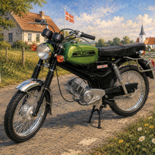 PUCH VZ50 Flagskib skala 1/9 som detaljeret resinmodel
